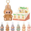 Official LABUBU Have a Seat Series blind box set with 6 surprise vinyl plush figures | Limited-edition sitting pose collectibles with fluffy fur & keychain clip 1314