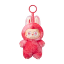Original LABUBU Love figure from Big into Energy Series | Soft vinyl plush pendant with metallic eyes and detachable clip | collectible for bags or display