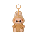 Authentic LABUBU BABA figure from Have a Seat Series | Gray vinyl plush with cheeky smile and detachable keyring | collectible for display or backpack