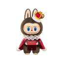 Official LABUBU Let's Checkmate Series vinyl plush doll with crown and royal chess outfit | 20cm elegant collector figure by Pop Mart | Limited-edition strategy-themed collectible