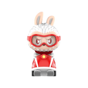 POP MART LABUBU Crazy Ride Figure (Coca-Cola Series) | Playful monster on Coke bottle sled | Winter fun vinyl toy

