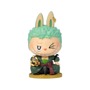 POP MART LABUBU Roronoa Zoro Figure (ONE PIECE Series) | Three-sword style swordsman in bandana | Limited edition anime collectible

