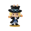 POP MART LABUBU Sabo Figure (ONE PIECE Series) | Revolutionary Army chief with pipe | Flame-flame fruit vinyl figure

