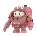 POP MART LABUBU S.A.F.S Prototype Flamingo Figure (Kow Yokoyama Ma.k. Series) | Pink experimental mecha vinyl figure | Rare prototype design


