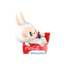 POP MART LABUBU Special Sofa Figure (Coca-Cola Series) | Cozy couch monster with Coke polar bear | Relaxing holiday vinyl toy

