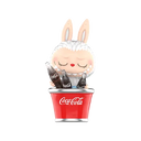 POP MART LABUBU Time to Cool Down Figure (Coca-Cola Series) | Chilling monster with icy Coke bottle | Refreshing summer vinyl toy

