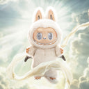 Original POP MART window box packaging for Angel in Clouds doll | Sky-blue themed collector’s box with foam protection


