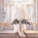 Back view of Angel in Clouds doll | Features fluffy cloud wings and embroidered halo | Limited-run celestial collectible

