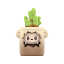 POP MART THE MONSTERS Flower Pot Figure (Almost Hidden Series) | Adorable plant-themed monster vinyl collectible | Limited-edition blind box figure

